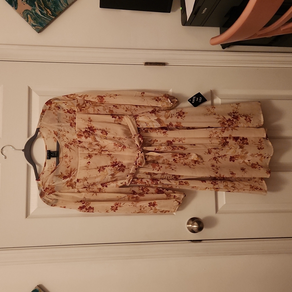Kate and Lily size 6 floral dress